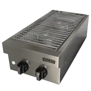 Hornilla gas doble inoxidable para cocina exterior