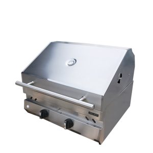 Foto de un Asador de Gas y Carbón (Híbrido) modelo GB-AS-TP-28-HIB marca Grill Box