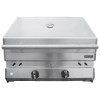 Foto de un Asador de Gas y Carbón (Híbrido) modelo GB-AS-TP-28-HIB marca Grill Box