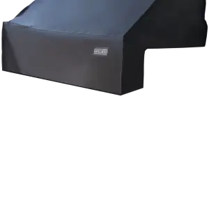 Funda asador poliéster Tipo B colocada en parrilla