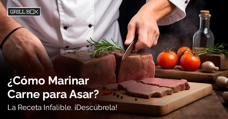 Portada de artículo: ¿Cómo marinar carne para asar? La Receta Infalible. ¡Descúbrela!