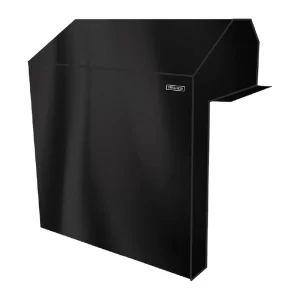 Funda para asador tipo A de tela poliester modelo GB-FUNDA-A en color negro de la marca Grill Box