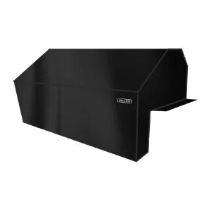 Funda para asador tipo B de tela poliester modelo GB-FUNDA-B en color negro de la marca Grill Box