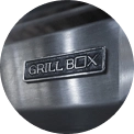 Asador fabricado en Grill Box con garantía.