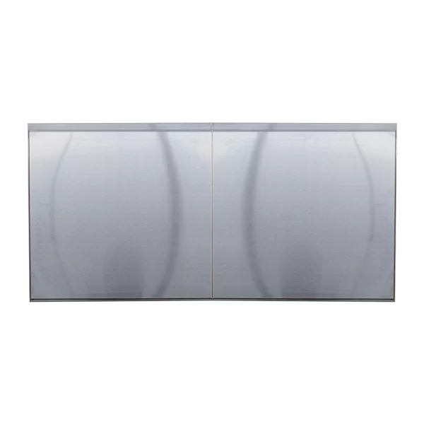 Puerta doble chica de 93 x 44 cm marca Grill Box modelo GB-M-PTD-93x44