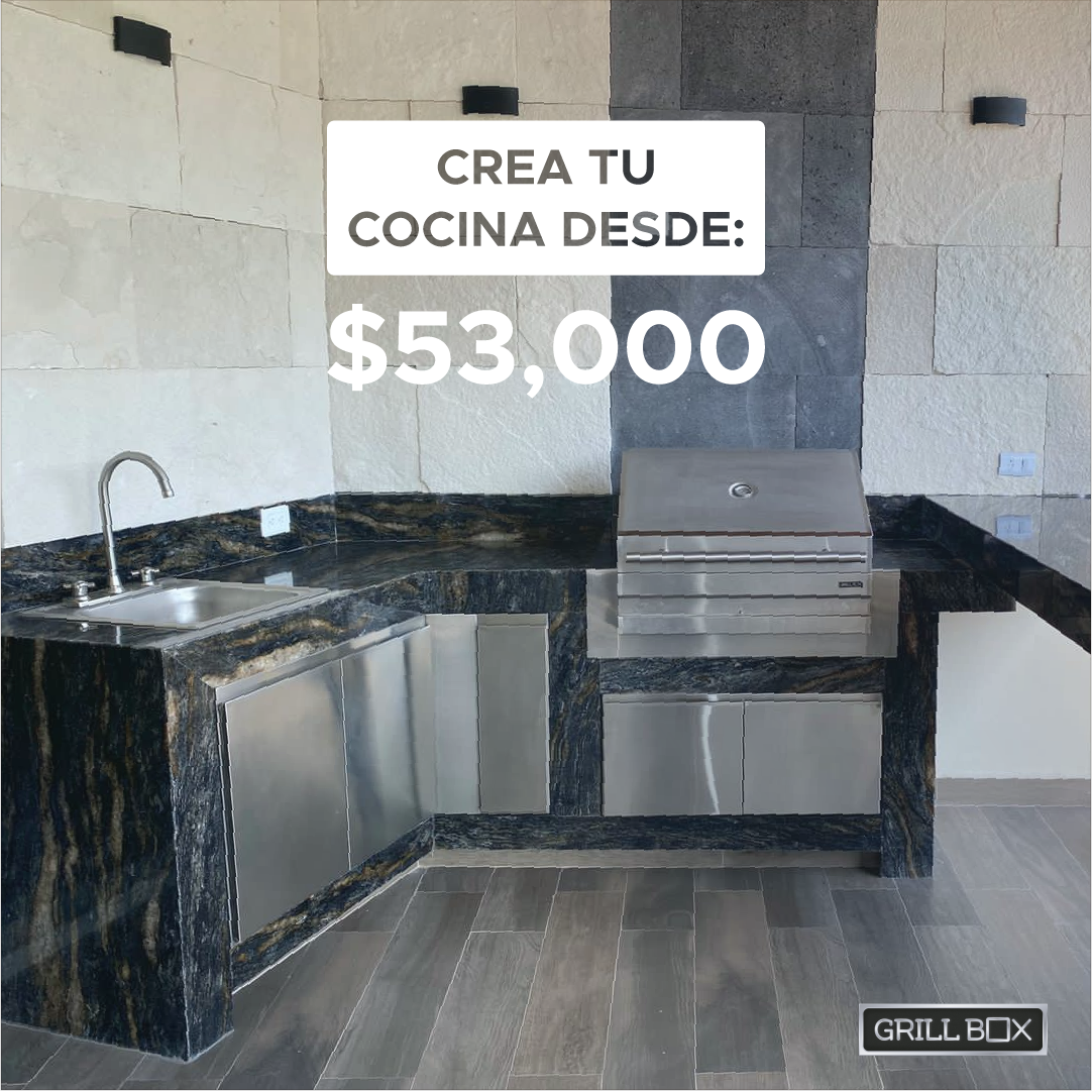 Grill Box - tu cocina exterior desde $53,000